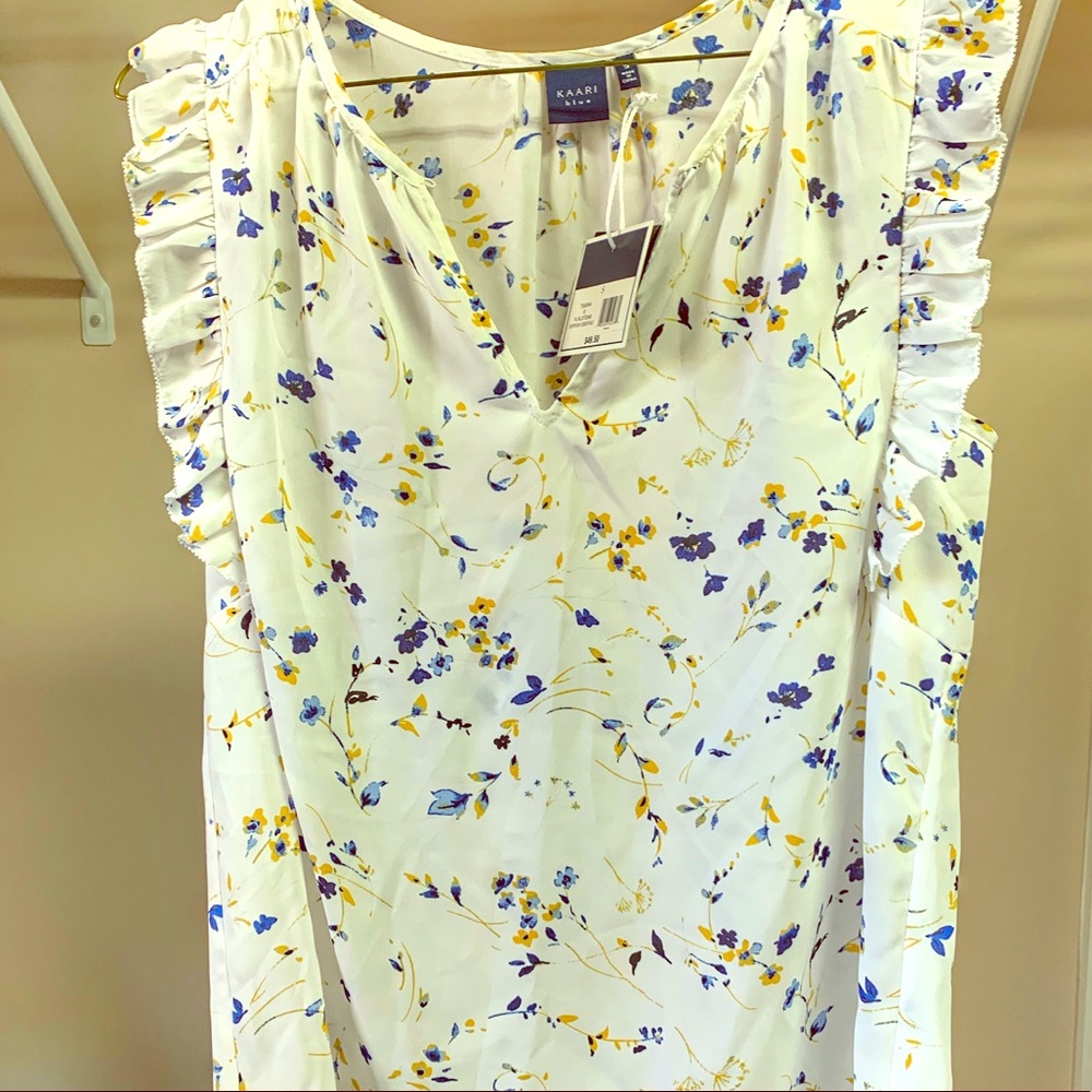 Kaari Blue blouse size S